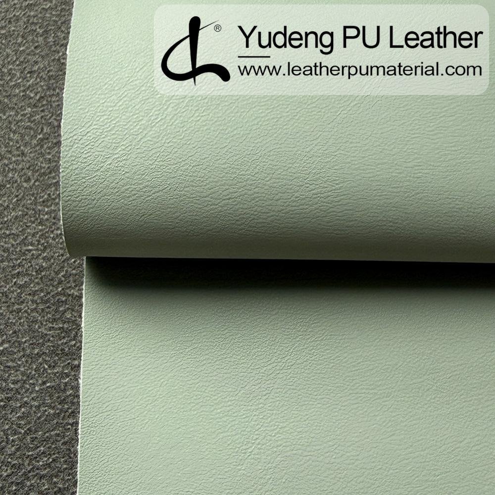 PU Coated Fabric #41372 PU Synthetic Leather Roll for Baby Crawling Mats Ground Cushioning Pads