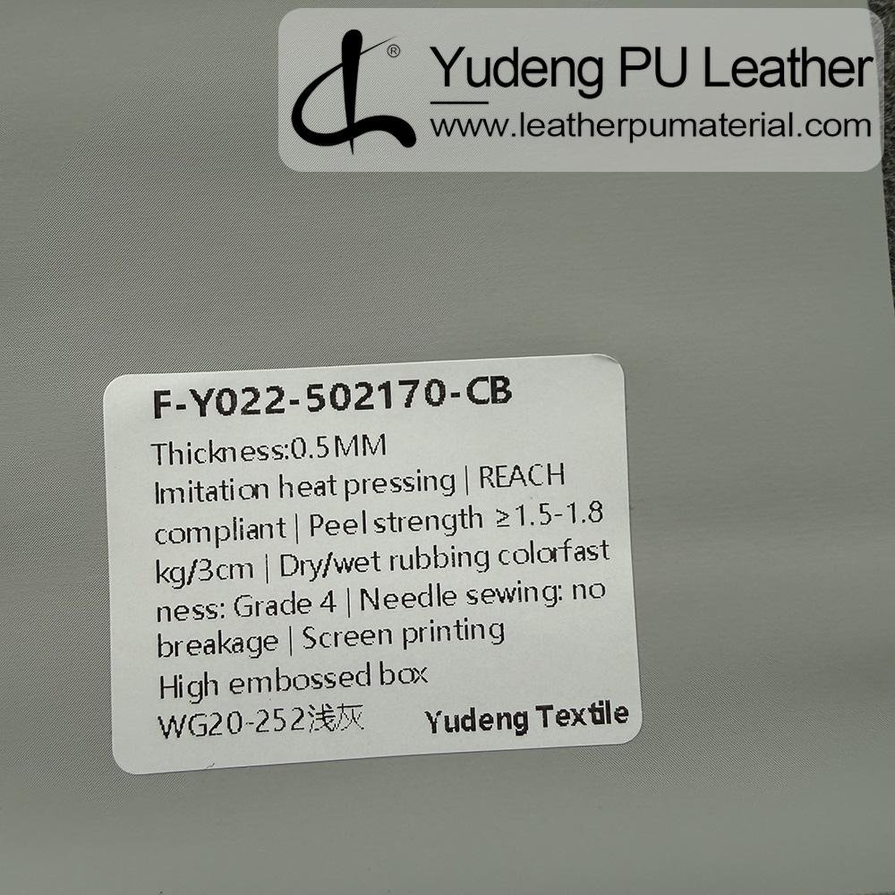 China Polyurethane Leather #502170 PU Synthetic Leather Roll for Package Box Surface Cover (Jewelry Box, Cosmetic Box, Electronics Box etc.)