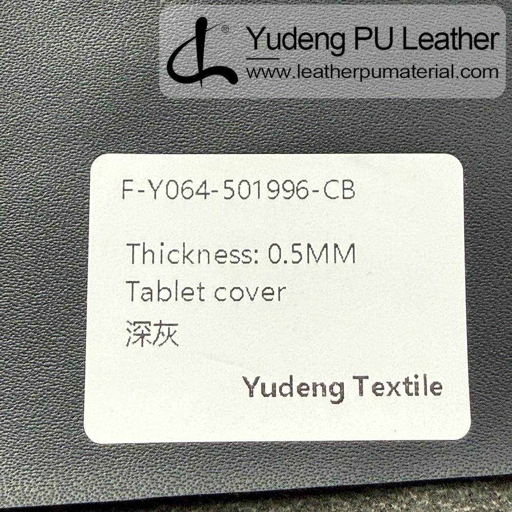 Vegan Leather #501996 PU Synthetic Leather Roll for Tablet Cases Phone Cover