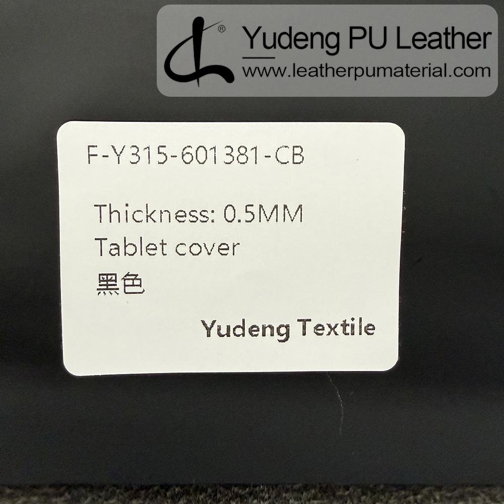 Vegan Leather #601381 PU Synthetic Leather Roll for Tablet Cases Phone Cover