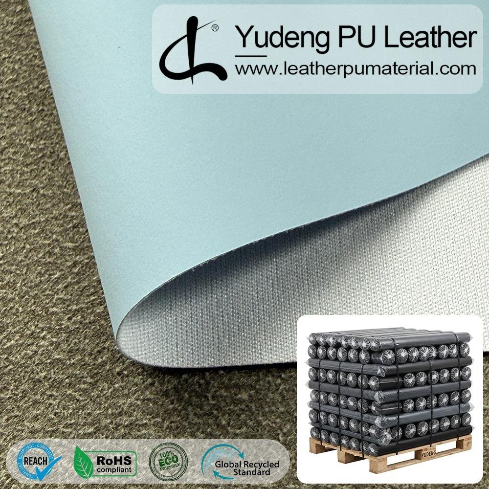 PU Coated Fabric #701280 PU Synthetic Leather Roll for Tablet Cases Phone Cover