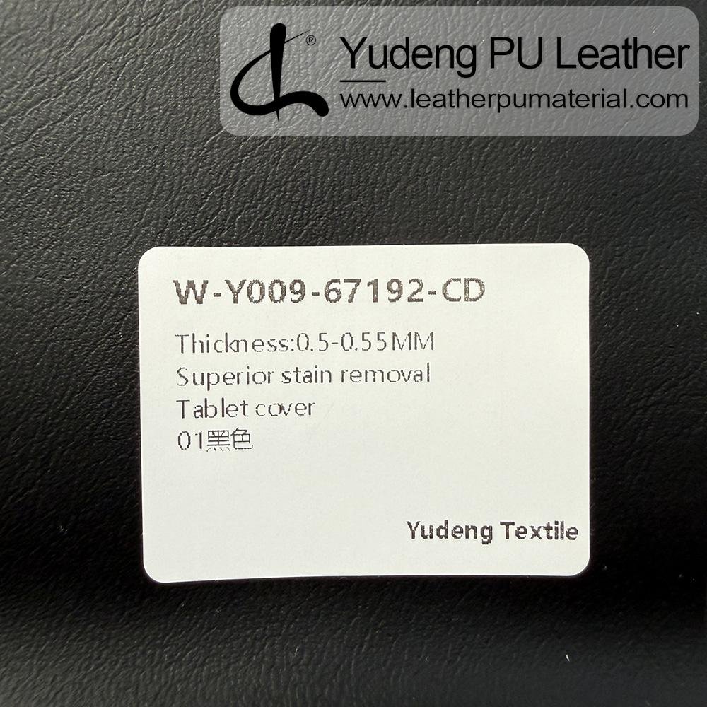 China Polyurethane Leather #67192 PU Synthetic Leather Roll for Tablet Cases Phone Cover