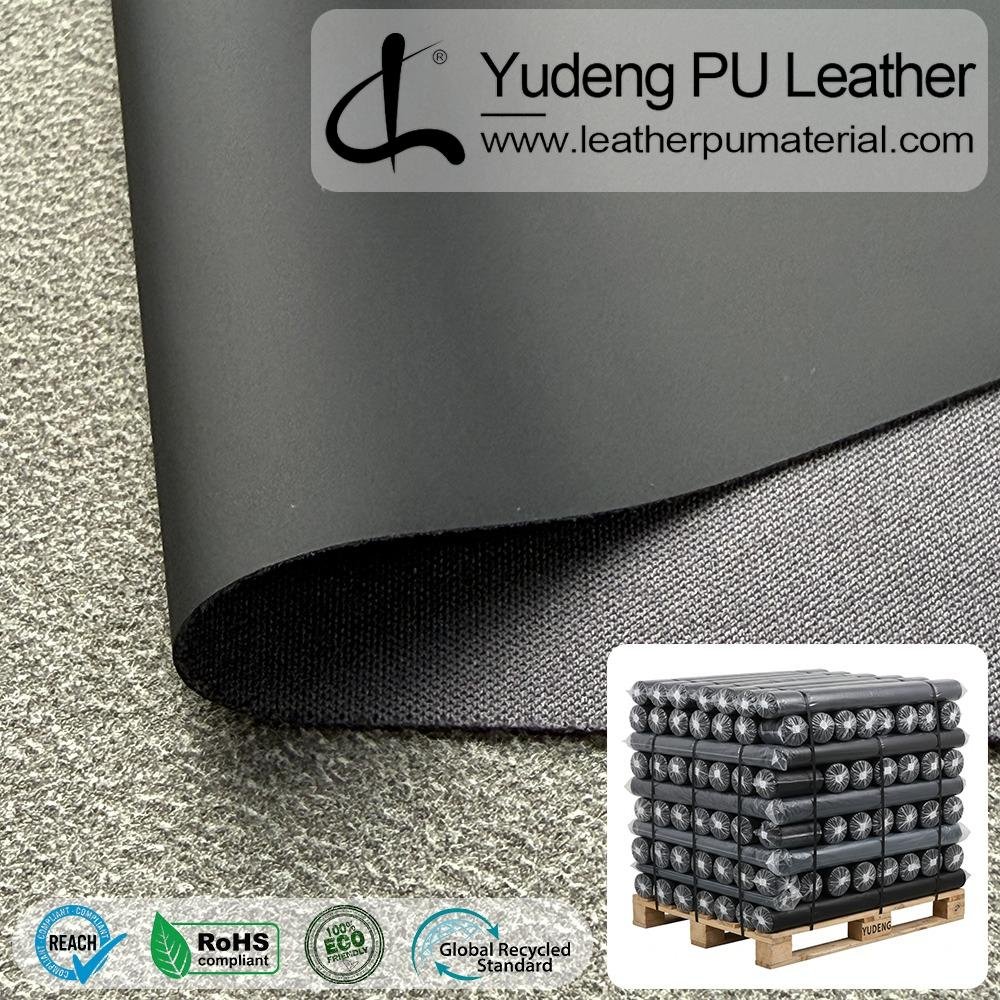 Eco-Friendly Leather #66290 PU Synthetic Leather Roll Electronic packaging