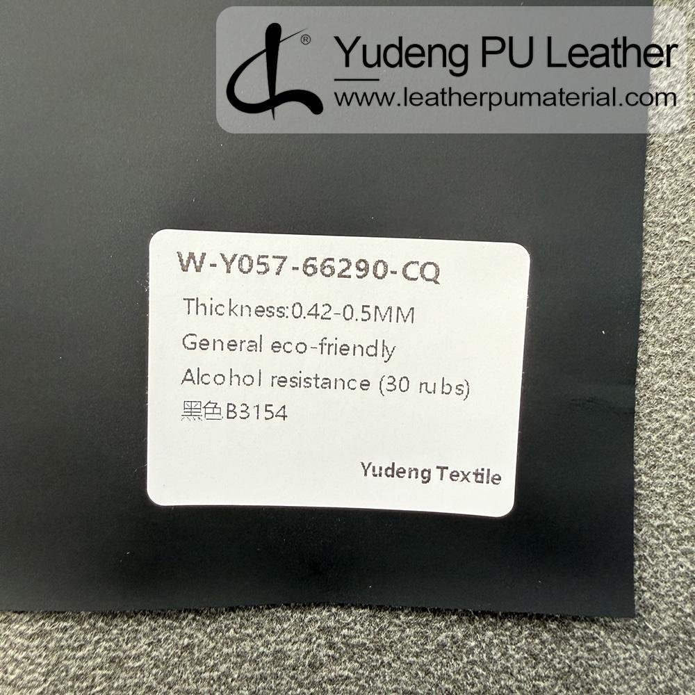 Eco-Friendly Leather #66290 PU Synthetic Leather Roll Electronic packaging