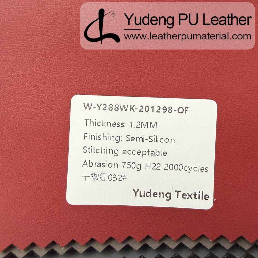Vegan Leather #201298 PU Synthetic Leather Roll for Upholstery Furniture or Decoration (Sofas, Beds, Cabinets, Interior Wall etc.)