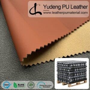Eco-Friendly Leather #301433 PU Synthetic Leather Roll for Upholstery Furniture or Decoration (Sofas, Beds, Cabinets, Interior Wall etc.)