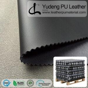 China Polyurethane Leather #601489 PU Synthetic Leather Roll for Car Seats Automobile Interior
