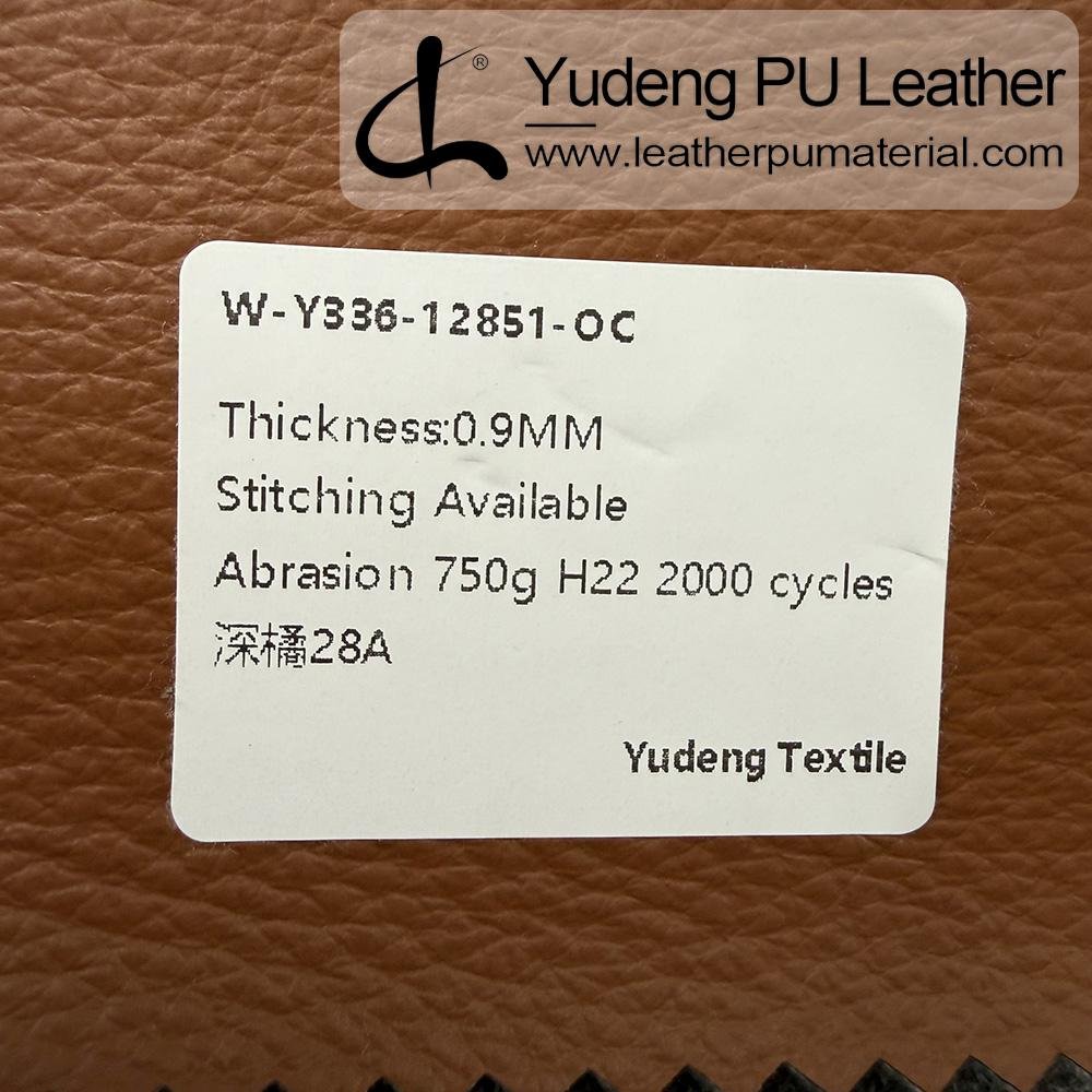 Faux Leather #12851 PU Synthetic Leather Roll for Upholstery Furniture or Decoration (Sofas, Beds, Cabinets, Interior Wall etc.)