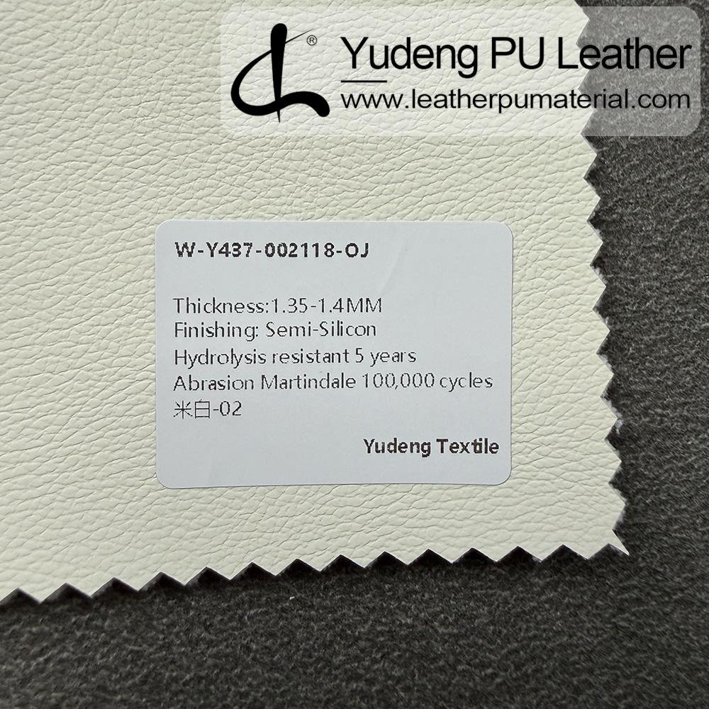 PU Coated Fabric #002118 PU Synthetic Leather Roll for Upholstery Furniture or Decoration (Sofas, Beds, Cabinets, Interior Wall etc.)