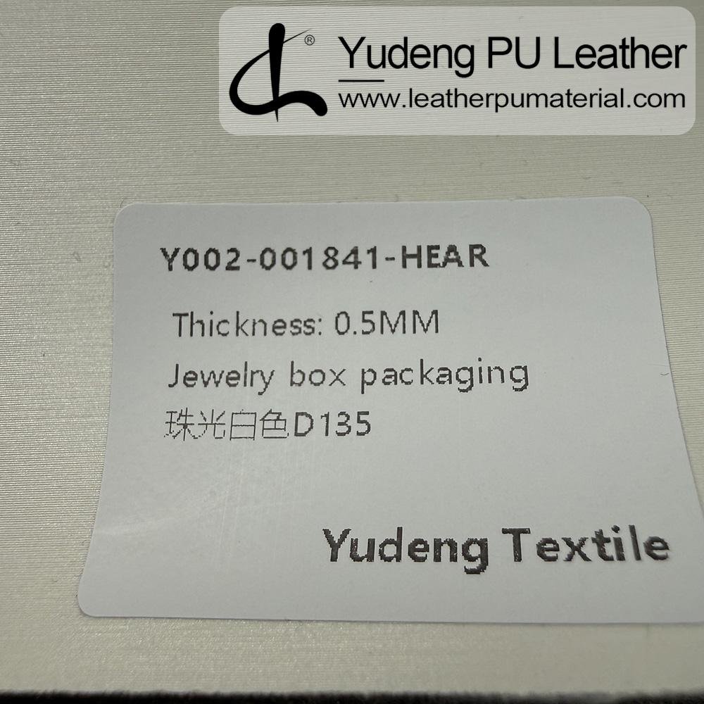 Fake Leather #001841 PU Synthetic Leather Roll for Package Box Surface Cover (Jewelry Box, Cosmetic Box, Electronics Box etc.)