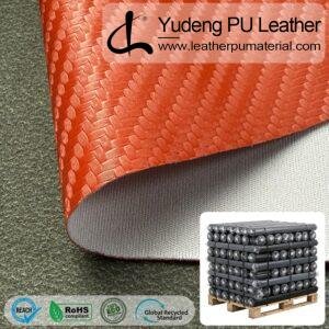 China Polyurethane Leather #33241 PU Synthetic Leather Roll for Heat Pressing for Bags, Shoes, Packages