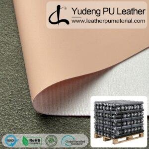 Environmental Leather #23257 PU Synthetic Leather Roll for Heat Pressing for Bags, Shoes, Packages