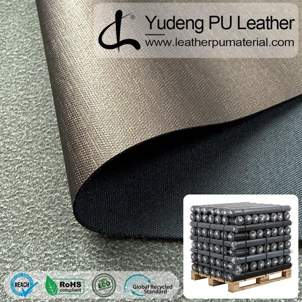 PU Coated Fabric #100623 PU Synthetic Leather Roll for Package Box Surface Cover (Jewelry Box, Cosmetic Box, Electronics Box etc.)