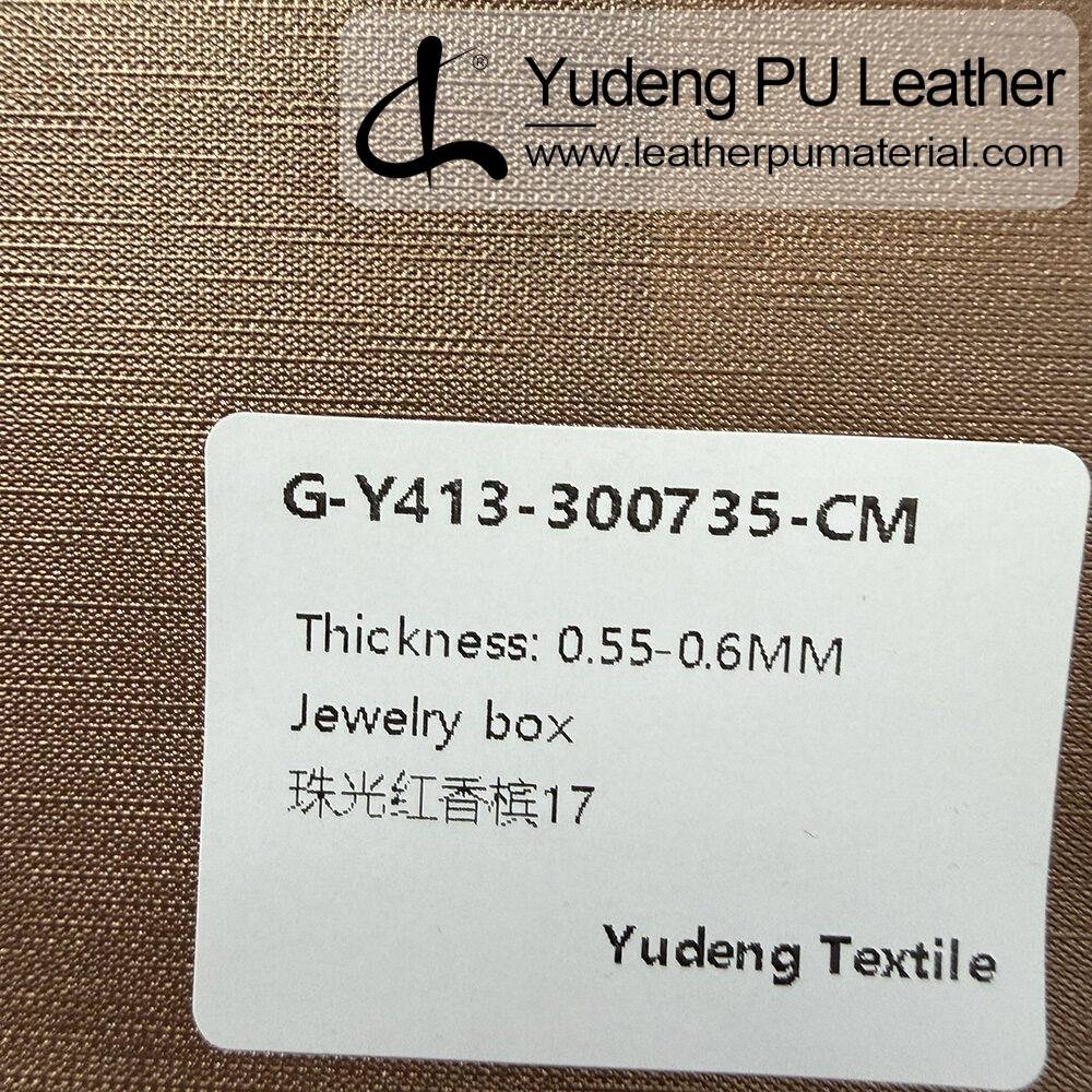 Leatherette #300735 PU Synthetic Leather Roll for Package Box Surface Cover (Jewelry Box, Cosmetic Box, Electronics Box etc.)