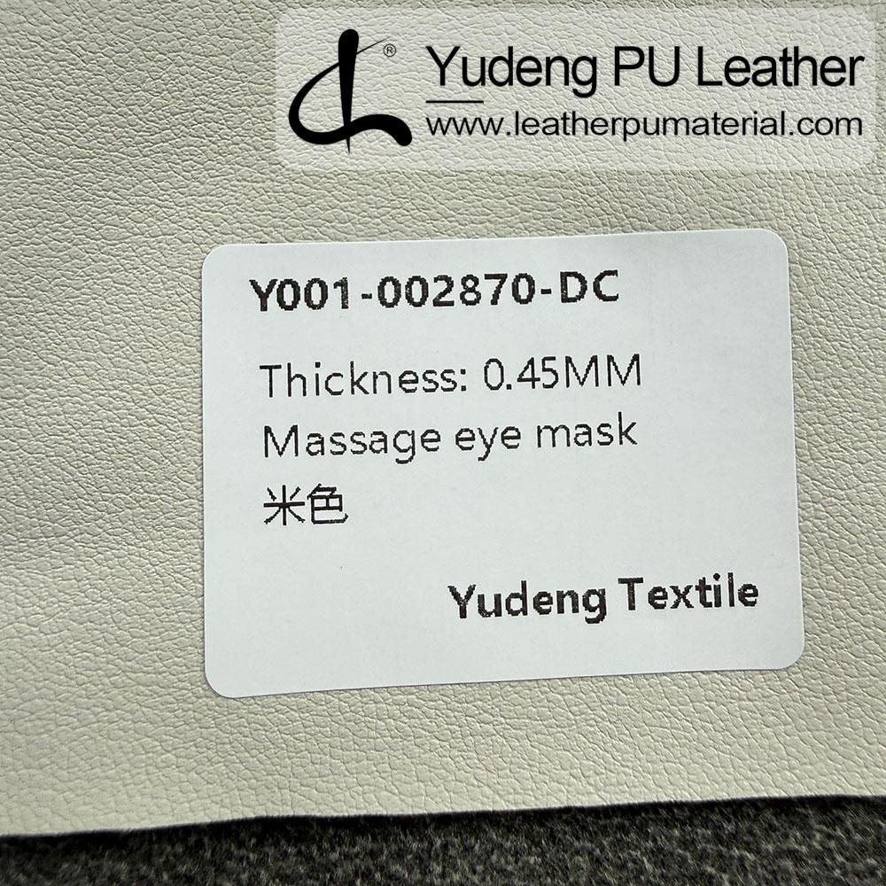 Vegan Leather #002870 PU Synthetic Leather Roll for Massage Devices (Head Massager, Eye Massage Machine etc.)