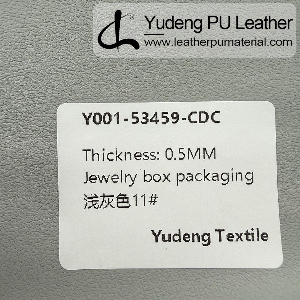 Leather Fabric #53459 PU Synthetic Leather Roll for Package Box Surface Cover (Jewelry Box, Cosmetic Box, Electronics Box etc.)