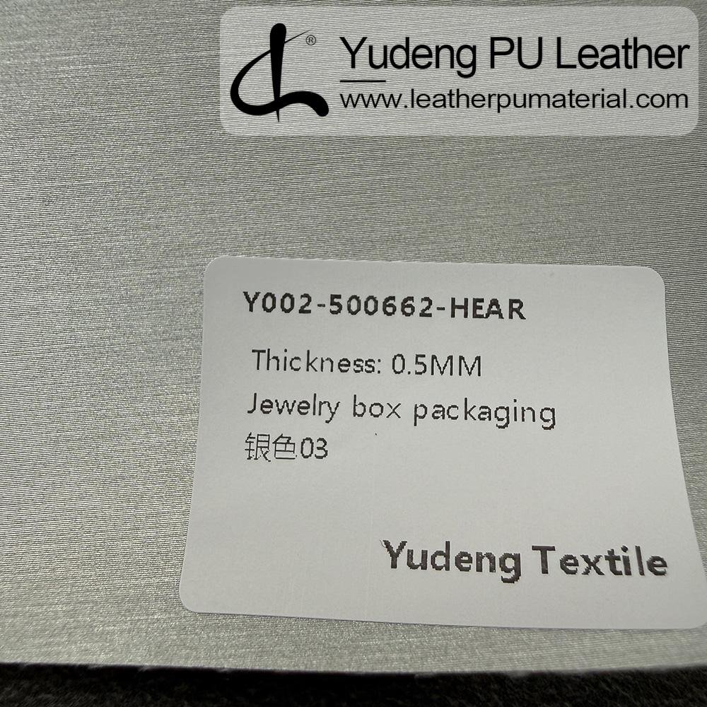 PU Rexine #500662 PU Synthetic Leather Roll for Package Box Surface Cover (Jewelry Box, Cosmetic Box, Electronics Box etc.)