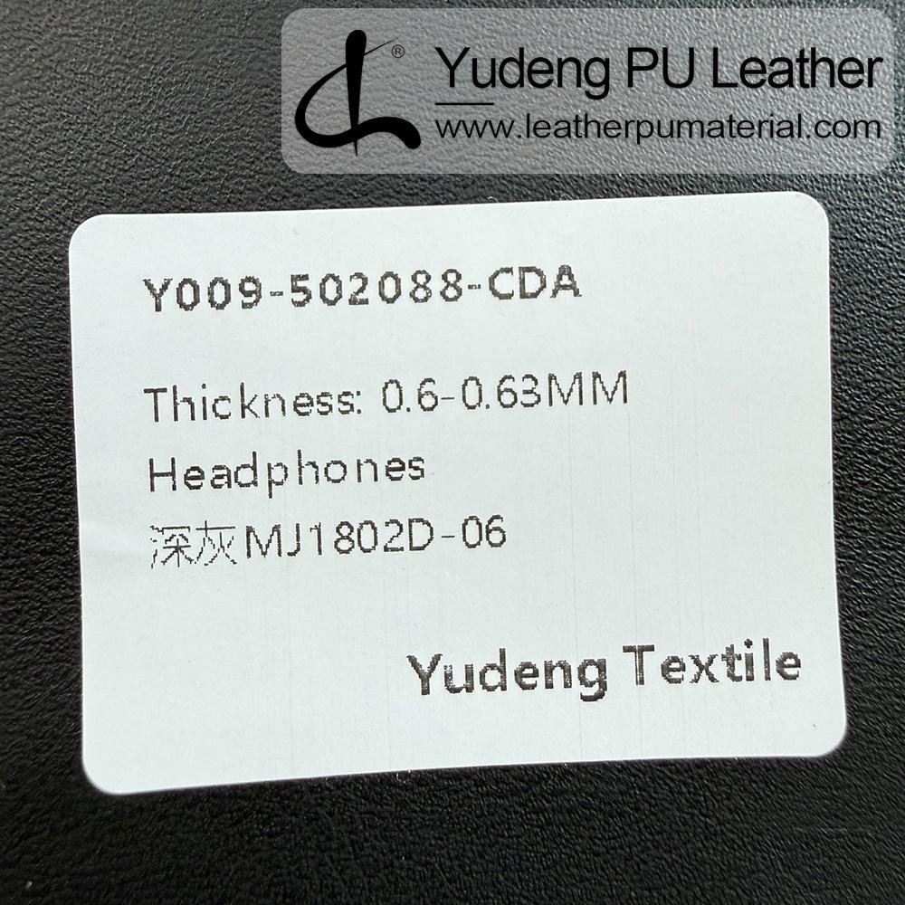 Rexine Leather #502088 PU Synthetic Leather Roll for Headphone Earpads (Digital Device Body Contact Pads)
