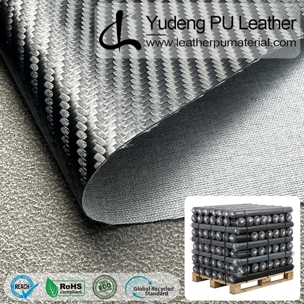 Imitation Leather #67079 PU Synthetic Leather Roll for Screen Printing or Embroidery