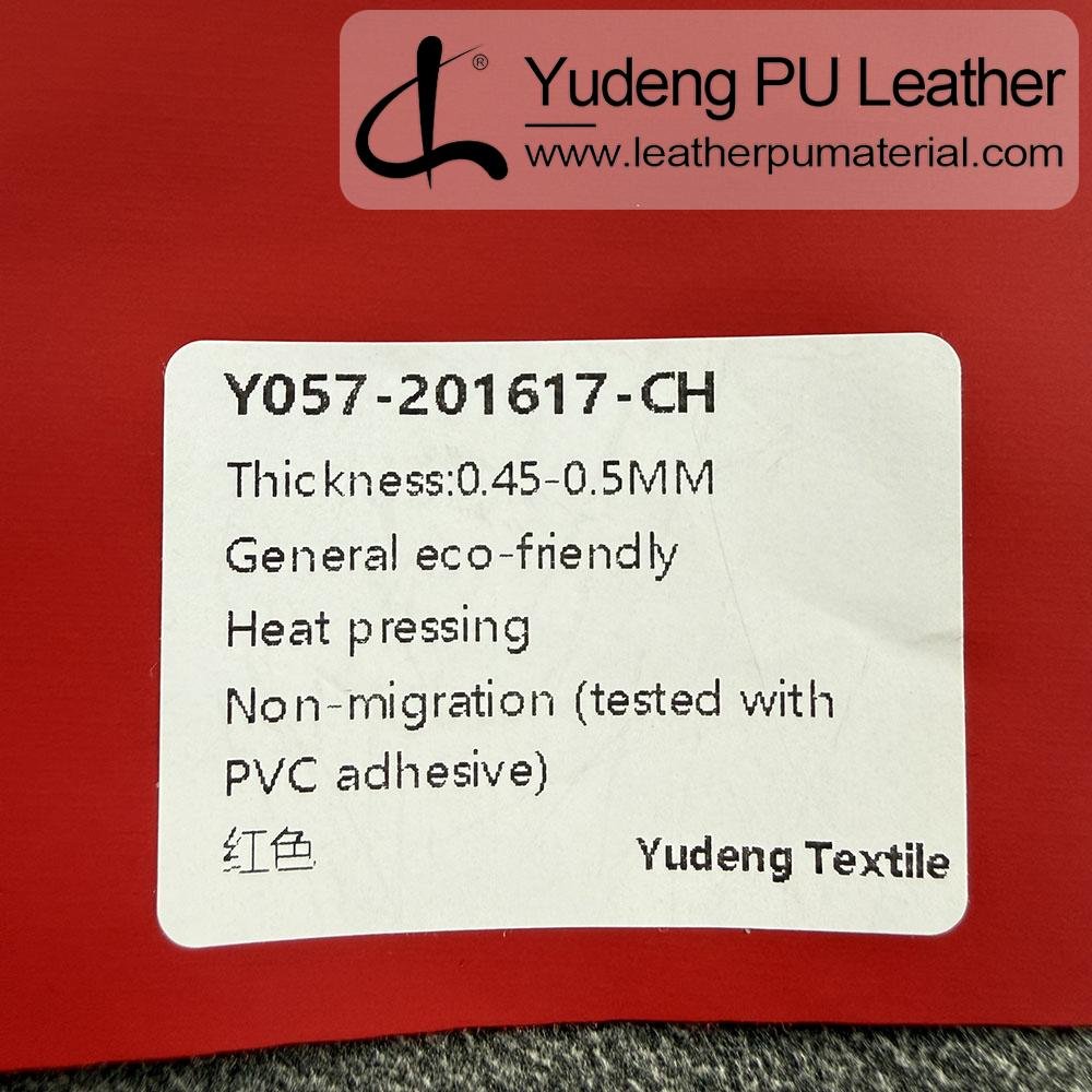 Leatherette #201617 PU Synthetic Leather Roll for Heat Pressing for Bags, Shoes, Packages