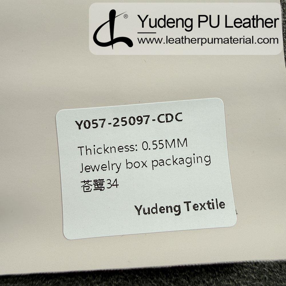Man Made Leather #25097 PU Synthetic Leather Roll for Package Box Surface Cover (Jewelry Box, Cosmetic Box, Electronics Box etc.)