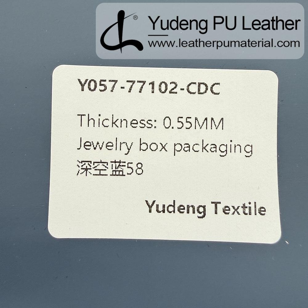 Synthetic Leather #77102 PU Synthetic Leather Roll for Package Box Surface Cover (Jewelry Box, Cosmetic Box, Electronics Box etc.)