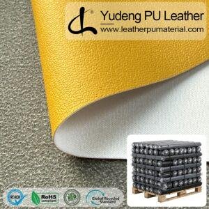 PU Coated Fabric #34194 PU Synthetic Leather Roll for Headphone Earpads (Digital Device Body Contact Pads)