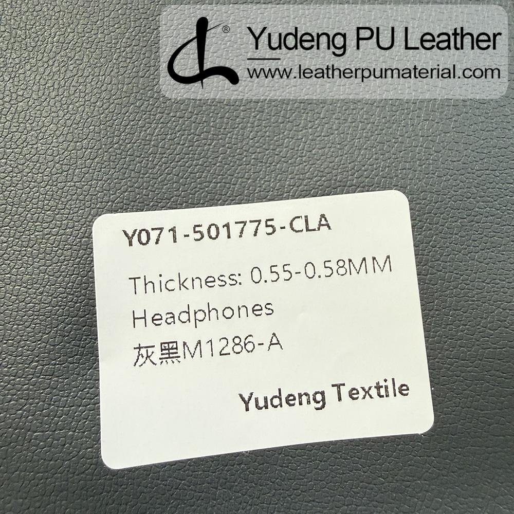 Rexine Leather #501775 PU Synthetic Leather Roll for Headphone Earpads (Digital Device Body Contact Pads)