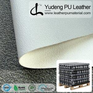 Eco-Friendly Leather #502127 PU Synthetic Leather Roll for Heat Pressing for Bags, Shoes, Packages