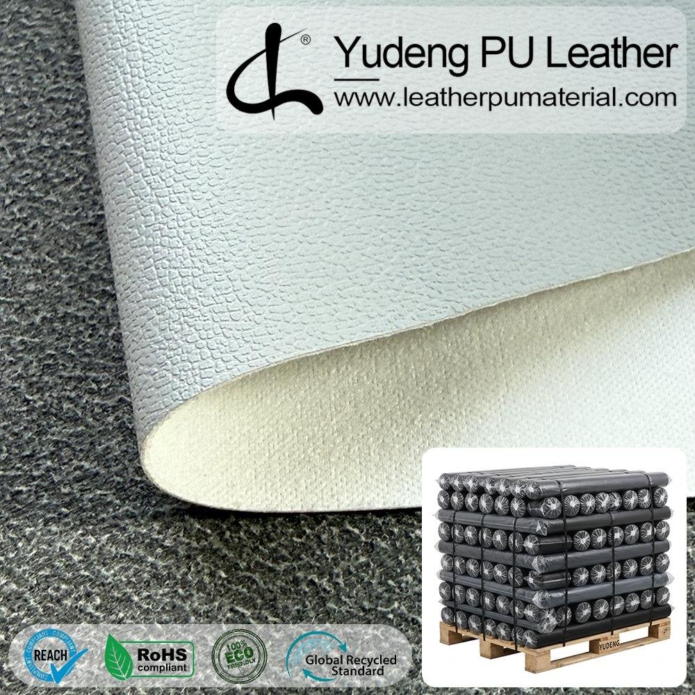 Eco-Friendly Leather #502127 PU Synthetic Leather Roll for Heat Pressing for Bags, Shoes, Packages