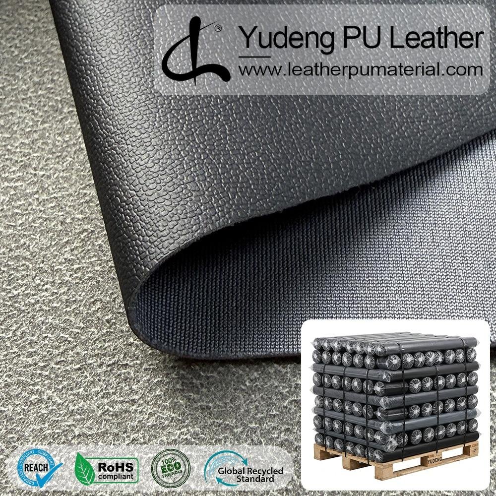 Artificial Leather #601516 PU Synthetic Leather Roll for Heat Pressing for Bags, Shoes, Packages