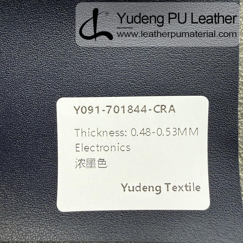 Fake Leather #701844 PU Synthetic Leather Roll for Electronic Products (Camera, Radio, Game Machine, Remote Control etc.)