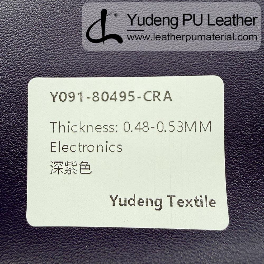 Rexine Leather #80495 PU Synthetic Leather Roll for Electronic Products (Camera, Radio, Game Machine, Remote Control etc.)