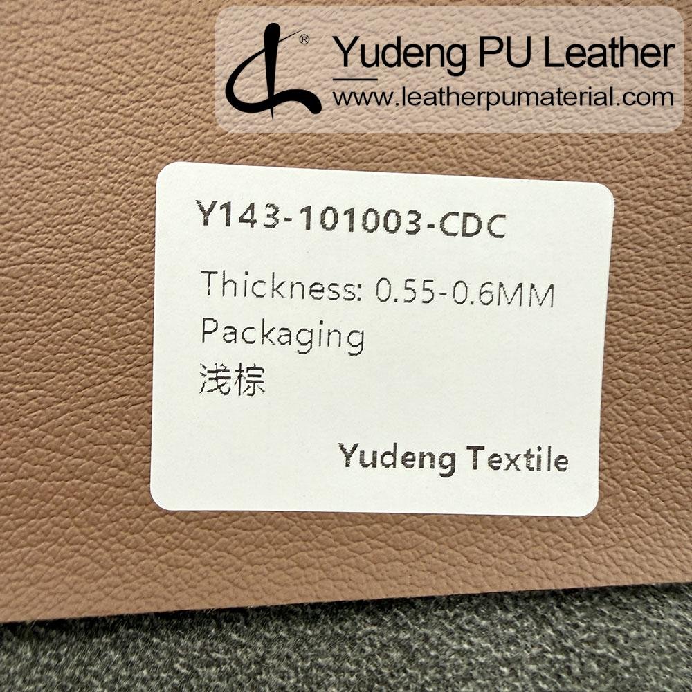 Leather Fabric #101003 PU Synthetic Leather Roll for Package Box Surface Cover (Jewelry Box, Cosmetic Box, Electronics Box etc.)