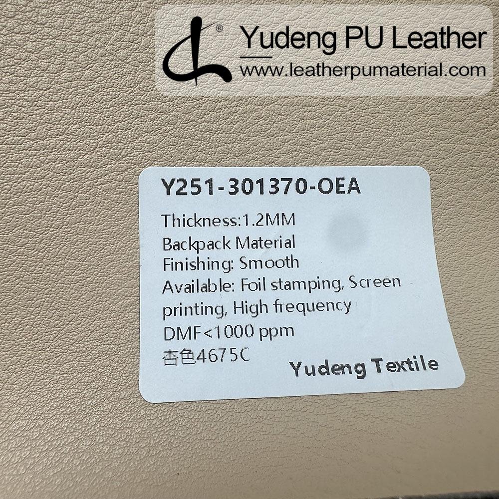 Man Made Leather #301370 PU Synthetic Leather Roll for Bags and Suitcases (Handbags, Backpacks, Luggage Cases etc.)