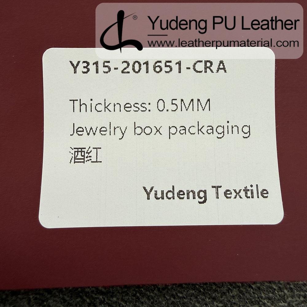 Imitation Leather #201651 PU Synthetic Leather Roll for Package Box Surface Cover (Jewelry Box, Cosmetic Box, Electronics Box etc.)