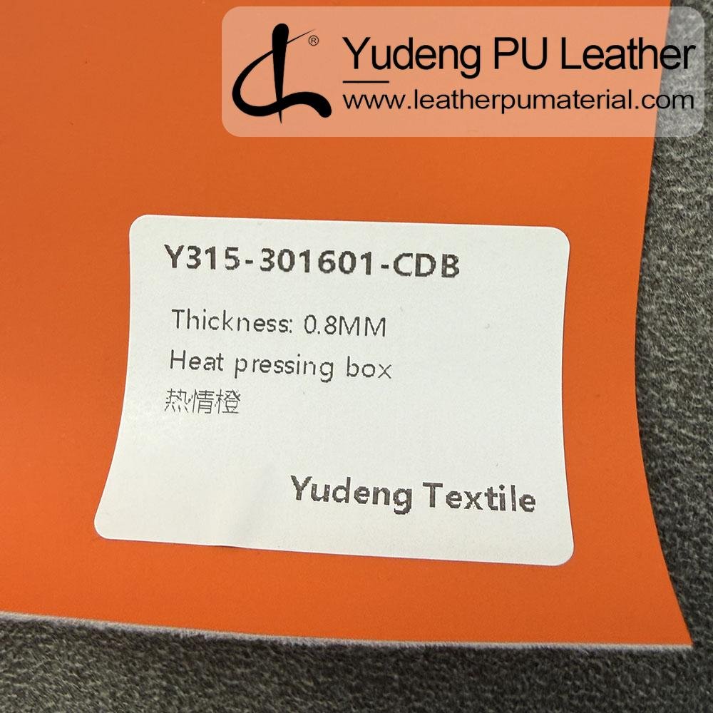 Fake Leather #301601 PU Synthetic Leather Roll for Heat Pressing for Bags, Shoes, Packages