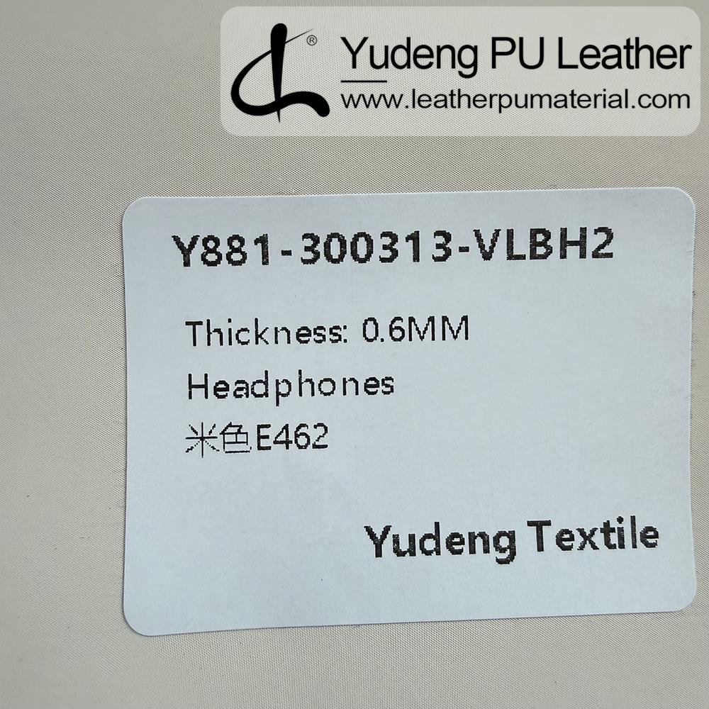 Faux Leather #300313 PU Synthetic Leather Roll for Headphone Earpads (Digital Device Body Contact Pads)